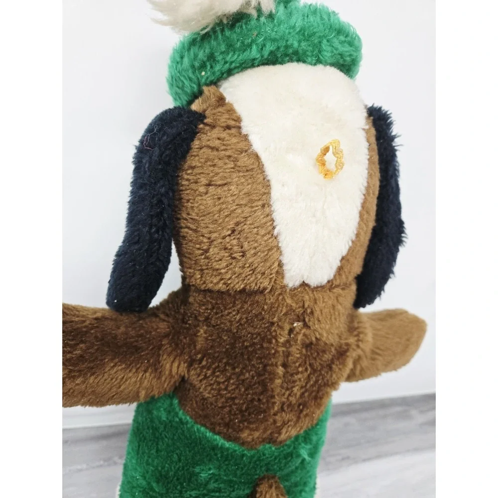 Vintage Superior Novelty Irish‎ Hound Dog Plush! 13